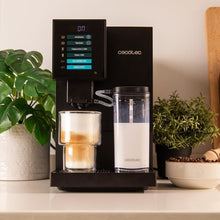 Load image into Gallery viewer, Cecotec Machine à Café Superautomatique Cremmaet Compactccino Black Rose, 19 bars, Réservoir à lait, Système Thermoblock, 5 niveaux de mouture, Réservoir à café 150g