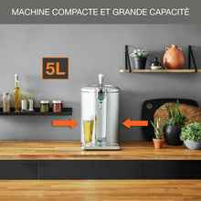 Load image into Gallery viewer, Krups Beertender Draft Beer Machine, 5 L Kegs, Heineken Group Brands, Indicator Light, Perfect Temperature and Foam, Cold Beer, Easy Installation, Compact VB452E10
