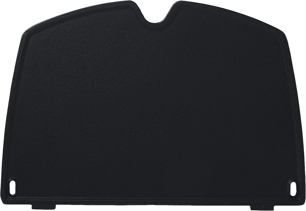 Weber Q1400 Barbecue électrique avec support, surface de cuisson 43 x 32 cm, nomade, grille en fonte émaillée divisée en 2 parties, couvercle et cuve en fonte d'aluminium - Gris foncé (52020853)