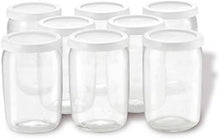 Load image into Gallery viewer, Seb YG500100 Yaourtière Duetto 8 Pots de Yaourt Inclus Fromage Blanc Programmable Écran LCD Minuteur 30W Blanc