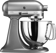 Load image into Gallery viewer, KitchenAid Robot Pâtissier I Artisan I Robot cuisine multifonctions à tête inclinable I Avec 4 accessoires I Bol de 4,8L | Crème