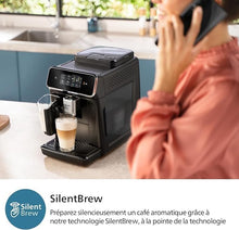 Load image into Gallery viewer, Philips Série 2200 Machine Expresso Automatique - 2 Boissons, Mousseur à Lait Classique, Écran Tactile, Broyeur Céramique, Aroma Seal, Noir Mat (EP2220/10)