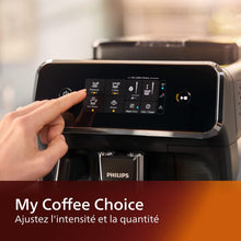 Load image into Gallery viewer, Philips Series 2200 Espresso Machine - Coffee Bean - LatteGo Milk Frother, 3 Coffee Specialties, Intuitive Touch Screen, Glossy Black (EP2231/40)
