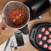 Load image into Gallery viewer, Cecotec Robot de Cuisine Mambo Black. 23 Fonctions, 10 Niveaux de Température, 1700W, 2,5 kg de Pâte, Cruche de 3,3L, 10 Vitesses, Minuterie, Température Réglable de 37 °C à 120 °C
