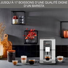 Load image into Gallery viewer, Krups Machine à café broyeur à grain, Ecran tactile couleur, 11 recettes préenregistrées, Indicateurs lumineux intuitif, accès bacs en frontal, Nettoyage facile, Intuition Préférence EA873810