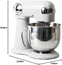 Load image into Gallery viewer, Cuisinart SMD-50BC Precision Pro Mélangeur numérique sur pied de 5,5 litres, métal, doublure argentée