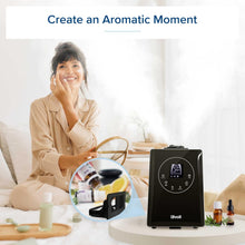 Load image into Gallery viewer, LEVOIT OasisMist 1000S (10L) Smart Humidifier for Home Large Room Bedroom, Last 100 Hours Suitable for Indoor Plant, Cover up to 600ft², Easy Top Fill, Remoter &amp; Voice Control, Auto Mode, Quiet, White