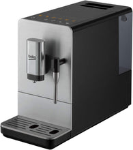 Load image into Gallery viewer, BEKO, Machine à café, expresso automatique, 1350 W / 19 bars, Capacité café : 125 g, Capacité eau : 1,4L, Système autonettoyant, 5 niveaux de broyage, Arrêt automatique, Façade Inox Brossé