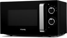 Load image into Gallery viewer, H.Koenig Four à Micro-ondes Compact Digital 20L VIO2, 700W, Plateau tournant 24,5cm, Multifonction Programmable 6 niveaux de chauffe, Décongélation et Express, Minuterie 60min, Effet mirroir noir