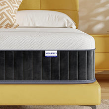 Load image into Gallery viewer, MOLPHIT Oeko-TEX Certified Mattress 90 x 190 cm, Thickness 25 cm, Independent Pocket Sprung Mattress, Adult and Children's Bed Mattress, Single Mattress, Perfect Support, Durable and Quiet