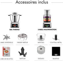 Load image into Gallery viewer, Magimix Cook Expert 18903 Multifunctional Food Processor 3.5 L, Black Made in France