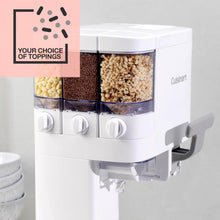 Load image into Gallery viewer, Cuisinart Sorbetière | machine à crème glacée, yaourt glacé, gelato, sorbet, sans produits laitiers | Distributeur de garniture | facile à utiliser | 1.42L fait 6 portions | Prêt en 20mins | ICE48U