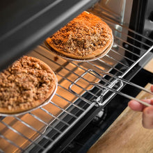 Load image into Gallery viewer, Cecotec Bake&amp;Toast 4600 Black Gyro Countertop Oven, 46 L, 2000 W, 12 Combinable Heating Functions, Includes Rotating Spindle, Crumb Catcher Tray.
