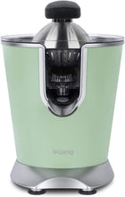Load image into Gallery viewer, H.Koenig AGR80 160W Professional Electric Citrus Juicer Stainless Steel Lever and Filter Drip Free BPA Free Dishwasher Safe Parts