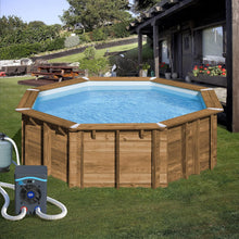 Load image into Gallery viewer, HPM40 HPM40-Mini Pompe à Chaleur pour Piscine Hors Sol jusqu'à 40 m3,Noir -