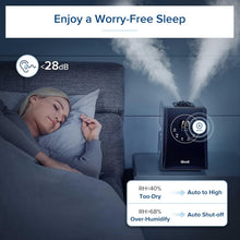 Load image into Gallery viewer, LEVOIT OasisMist 1000S (10L) Smart Humidifier for Home Large Room Bedroom, Last 100 Hours Suitable for Indoor Plant, Cover up to 600ft², Easy Top Fill, Remoter &amp; Voice Control, Auto Mode, Quiet, White