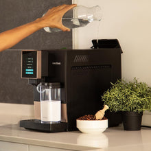 Load image into Gallery viewer, Cecotec Machine à Café Superautomatique Cremmaet Compactccino Black Rose, 19 bars, Réservoir à lait, Système Thermoblock, 5 niveaux de mouture, Réservoir à café 150g