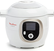 Load image into Gallery viewer, Moulinex, Cookeo Multicuiseur intelligent 6L, 150 recettes intégrées, Cuisson sans surveillance, Ecran intuitif, Guide de cuisson, Application MyMoulinex, 1600W, Blanc, 15 ans réparabilité