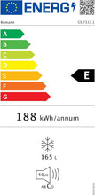 Load image into Gallery viewer, Congélateur 165L blanc Bomann GS7317-1-blanc, Volume net : 165 litres, pose libre, Éclairage intérieur à LED, Température réglable, silencieux, economique Congélateur 4 étoiles