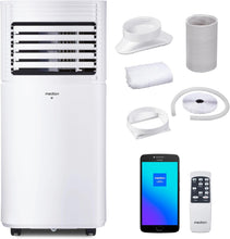 Load image into Gallery viewer, MEDION Smart Climatiseur Mobile P1002 (10000 BTU, 3-en-1, Refroidir, Déshumidification, Ventilation, jusqu'à 34m², kit de joint de fenêtre, mode sommeil, contrôle Wifi, Télécommande, Écran, MD 37733)