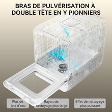 Load image into Gallery viewer, Hermitlux Mini lave-vaisselle de table, 6+1 Programmes de lavage, 5 Couverts et réservoir d'eau de 5L