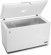 Load image into Gallery viewer, METRO Professional Congélateur bahut GHF2700S, acier, 188 x 73.5 x 94.5 cm, 700 L, 125 W, 3 paniers, éclairage LED, avec serrure, blanc/gris