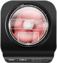Load image into Gallery viewer, Unold Uno 48825 Sorbetière – Compresseur auto-refroidissant, entièrement automatique, 135 W, refroidissement à -35 °C, écran LCD, récipient en acier inoxydable, minuterie, compresseur