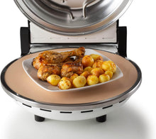 Load image into Gallery viewer, Ariete Pizza Oven 918, Pizza 4 Minutes, 5 Cooking Levels, Refractory Plate for Heating, Wooden Blades Included, Maximum Temperature 400°C, 1200W, White