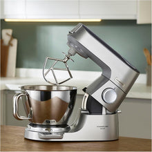 Load image into Gallery viewer, Kenwood Titanium Chef Baker KVC65.001WH, Pastry Robot with Integrated Scales, Including 3-Piece Pastry Set, Spatula &amp; Splash Protection, 1200 W, White