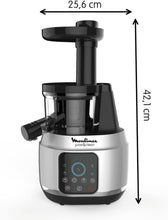 Load image into Gallery viewer, Moulinex Juice &amp; Clean ZU420E10 Fruit and Vegetable Juice Extractor, Vitamin Juice, Press, 150 W, 42 to 83 RPM, Fresh Fruit Juice, Jam, Grout, Sorbet, Automatic Cleaning