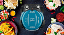 Load image into Gallery viewer, G3 Ferrari G10006 Pizza Express Delizia, 1200 W Pizza Oven, Adjustable Thermostat up to 400°C, Cooks Tasty Pizza in 5 Minutes, Double Resistance, Recipe Book and Spatulas Included - Black