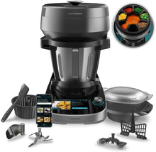 Load image into Gallery viewer, Cecotec Robot de Cuisine Mambo Black. 23 Fonctions, 10 Niveaux de Température, 1700W, 2,5 kg de Pâte, Cruche de 3,3L, 10 Vitesses, Minuterie, Température Réglable de 37 °C à 120 °C