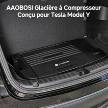 Load image into Gallery viewer, AAOBOSI 46 L Glaciere a Compression, Glaciere Electrique Double Zone, 12 V/24 V et 100-240 V Frigo Camping, -20 ℃ à 20 ℃, pour Voiture, Camion, Bateau, Camping-Car