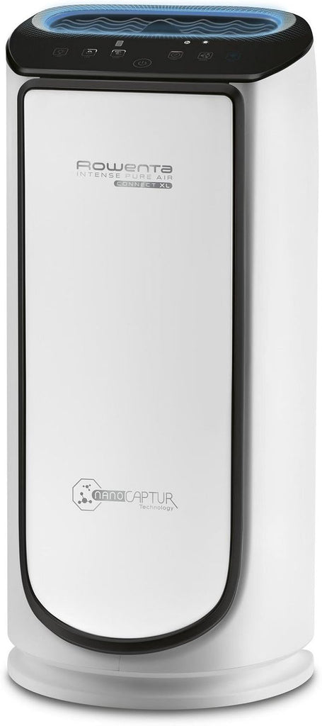Rowenta, Air Purifier, Silent, Connected, 4 Filtration Levels, Treatment of Allergens and Fine Particles, Intense Pure Air Connect XL, White PU6080F0