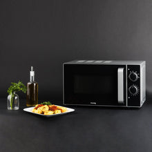 Load image into Gallery viewer, H.Koenig Compact Design Microwave 20L VIO4, Powerful 700W, Turntable 24.5 cm, Multifunction 5 Heating Levels and Defrost Function, Timer up to 30 min, Fast, Worktop