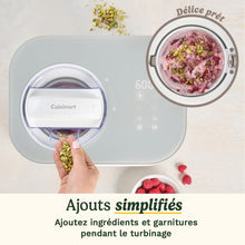 Load image into Gallery viewer, Cuisinart Sorbetière - Fait de la crème glacée, du gelato, du sorbet et du yogourt glacé en 40 minutes - Desserts maison - Facile à utiliser - Acier inoxydable - ICE100BCU