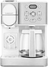 Load image into Gallery viewer, Cuisinart Cafetière, carafe en verre de 12 tasses, cafetière automatique chaude et glacée, machine à café à serveur unique, acier inoxydable noir, SS-16BKS