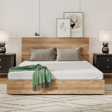 Load image into Gallery viewer, Novilla Matelas en Mousse 140x190, Matelas Amovible à 7 Zones de Confort, Réversible Été/Hiver, Respirable, Hauteur 18 cm