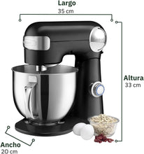 Load image into Gallery viewer, Cuisinart SMD-50BC Precision Pro Mélangeur numérique sur pied de 5,5 litres, métal, doublure argentée