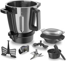 Load image into Gallery viewer, Cecotec Robot de Cuisine Mambo Black. 23 Fonctions, 10 Niveaux de Température, 1700W, 2,5 kg de Pâte, Cruche de 3,3L, 10 Vitesses, Minuterie, Température Réglable de 37 °C à 120 °C