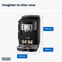Load image into Gallery viewer, De'Longhi Magnifica S ECAM11.112.B, Automatic Coffee Machine / Espresso Bean to Cup with Milk Nozzle, with 4 One-Touch Recipes, Soft-Touch Control Panel, 1450 W, Black