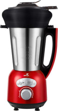 Load image into Gallery viewer, Senya SYCP-HB008R Cook &amp; Ice V3 Red Stainless Steel Heated Blender, Soup Blender/Milled Soup, Steaming, Crushed Ice Smoothies, 1, 5L, 1400W, SYCP-HB008R
