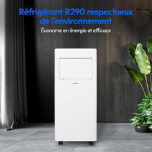 Load image into Gallery viewer, MEDION Smart Climatiseur Mobile P1002 (10000 BTU, 3-en-1, Refroidir, Déshumidification, Ventilation, jusqu'à 34m², kit de joint de fenêtre, mode sommeil, contrôle Wifi, Télécommande, Écran, MD 37733)