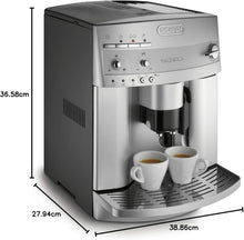 Load image into Gallery viewer, De'Longhi Magnifica Evo Automatic Espresso &amp; Coffee Machine with Manual Milk Frother, Built-in Grinder &amp; Auto-Clean Function - For Latte, Cappuccino, Americano, Iced Coffee, ECAM29043SB