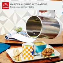 Load image into Gallery viewer, Moulinex Blender chauffant, Mixeur soupe, Puissance 1000 W, Capacité 1,2 L, 5 programmes automatiques, Double paroi, Maintien au chaud 40 min, Livret recettes, Easy Soup, Inox LM841B10