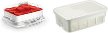 Load image into Gallery viewer, Seb Yogurt Maker 12 Jars, Glass Jars 140 ml, 5 Automatic Programs, BPA-Free, Compact, Homemade Yogurt &amp; XF101001 Delices Box Box 1 L Tray White Yogurt-Cheese with Drainer