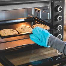 Load image into Gallery viewer, Cecotec Bake&amp;Toast 4600 Black Gyro Countertop Oven, 46 L, 2000 W, 12 Combinable Heating Functions, Includes Rotating Spindle, Crumb Catcher Tray.