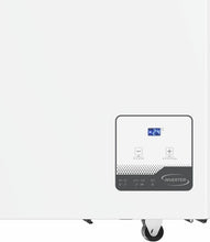 Load image into Gallery viewer, METRO Professional Congélateur bahut GHF2700S, acier, 188 x 73.5 x 94.5 cm, 700 L, 125 W, 3 paniers, éclairage LED, avec serrure, blanc/gris