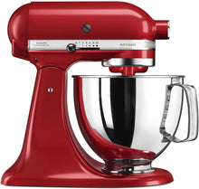Load image into Gallery viewer, KitchenAid Robot Pâtissier I Artisan I Robot cuisine multifonctions à tête inclinable I Avec 4 accessoires I Bol de 4,8L | Crème