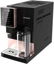 Load image into Gallery viewer, Cecotec Machine à Café Superautomatique Cremmaet Compactccino Black Rose, 19 bars, Réservoir à lait, Système Thermoblock, 5 niveaux de mouture, Réservoir à café 150g